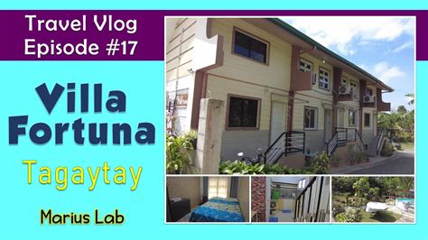Sulit Staycation sa Tagaytay! Villa Fortuna Condotel .
